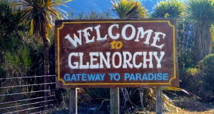 Panneau Glenorchy Nouvelle-Zélande